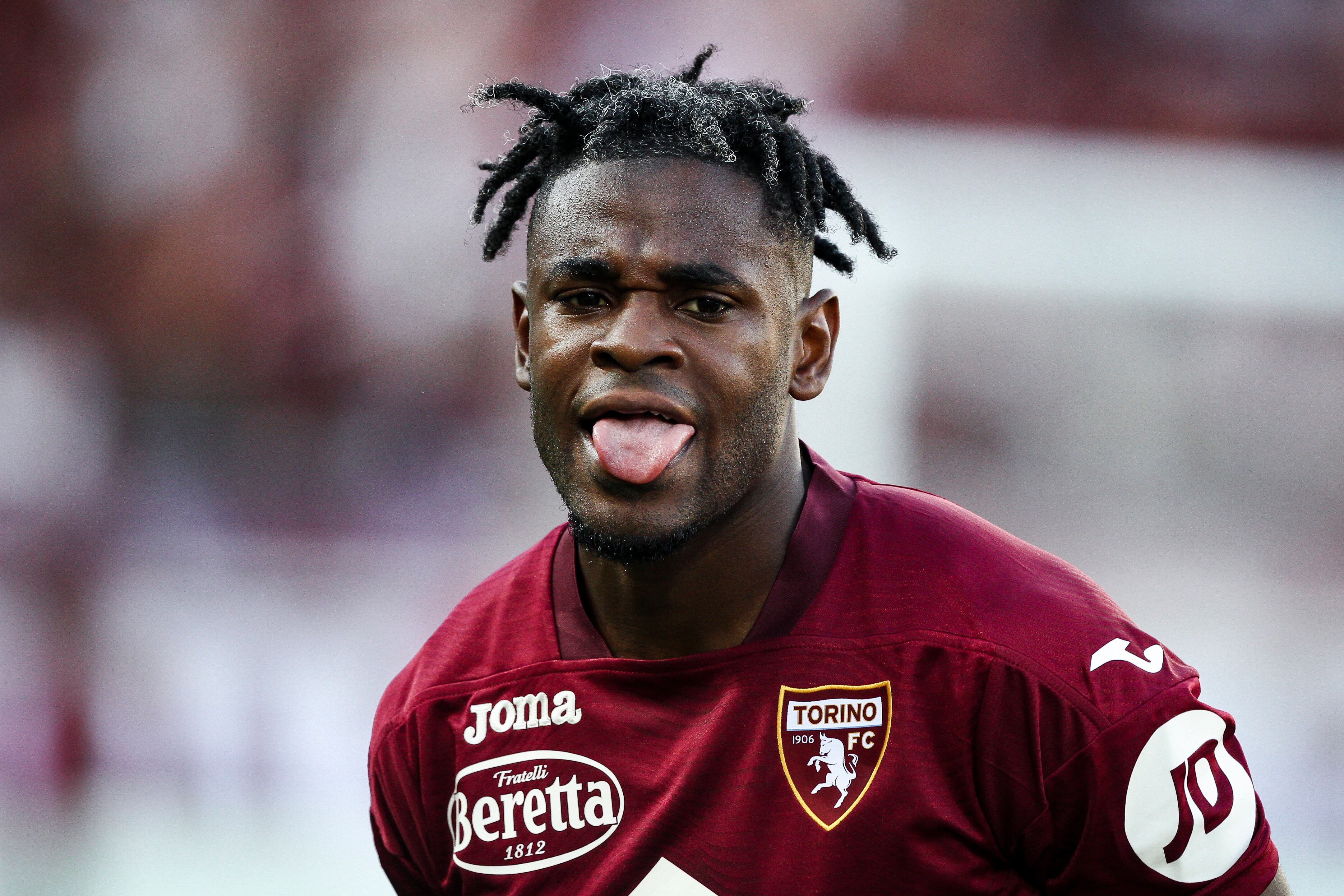 Torino forward Duvan Zapata (91) looks on during the Serie A football match n.3 TORINO - GENOA on September 03, 2023 at the Stadio Olimpico Grande Torino in Turin, Piedmont, Italy. (Photo by Matteo Bottanelli/NurPhoto via Getty Images)
