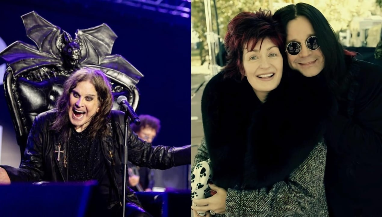 Ozzy y Sharon Osbourne, la pareja polémica e inseparable del metal