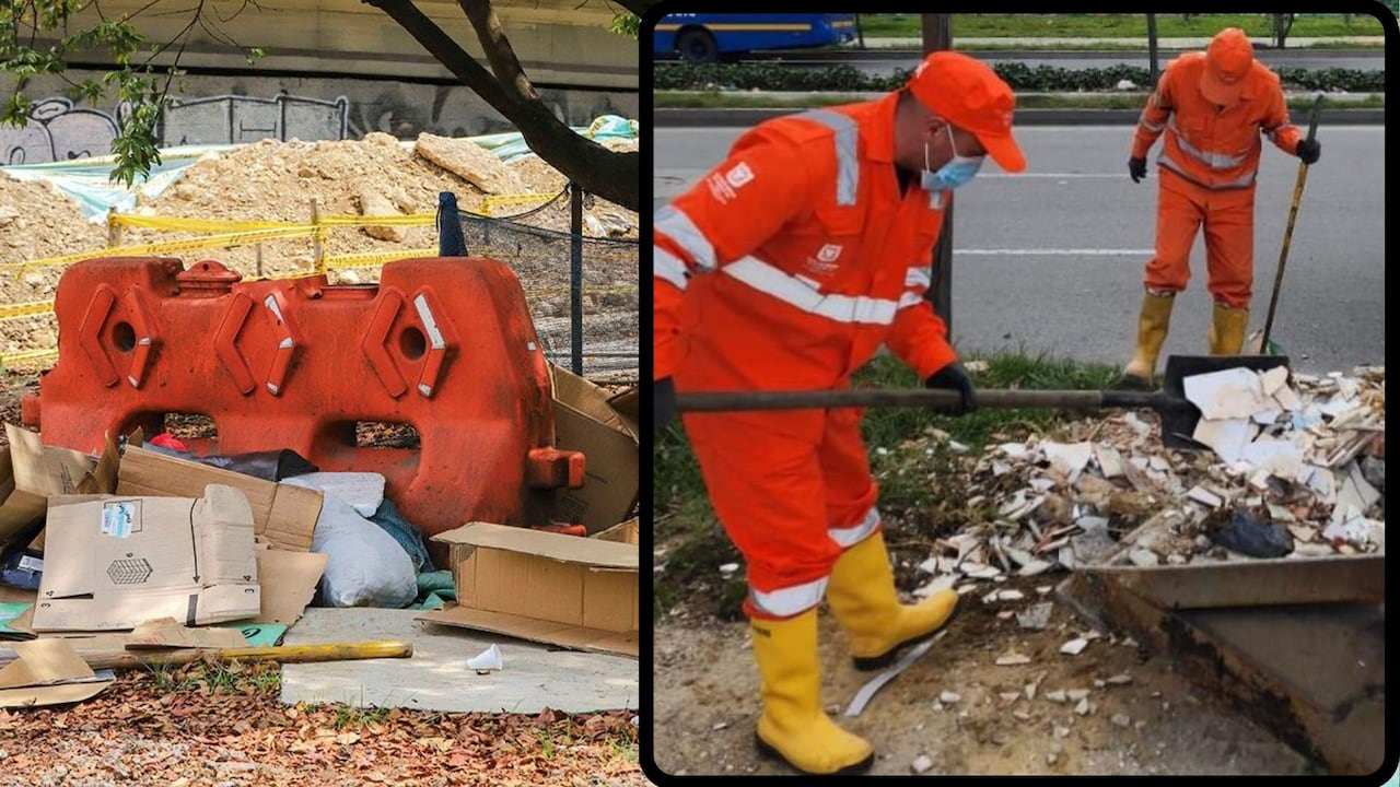 Las personas no pueden botar muebles viejos, escombros, tejas, colchones y residuos de gran tamaño en la calle.