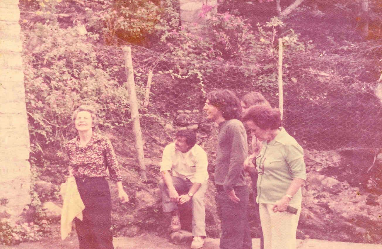 En Silvia, Cauca, una semana antes de morir.