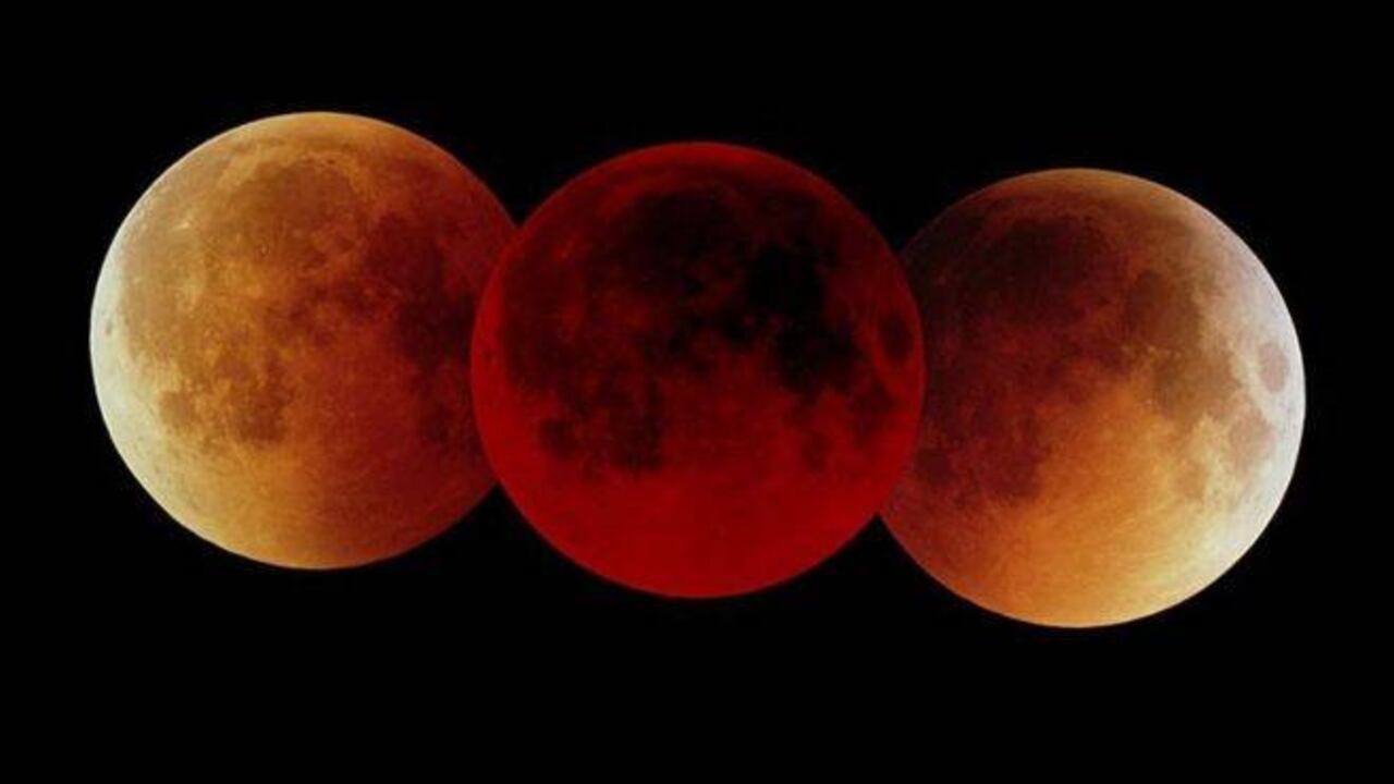 El eclipse lunar del vientes 19 de noviembre será el más largo del Siglo XXI. Foto: NASA/FRED ESPENAK vía BBC