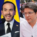 Gustavo Petro, Abelardo De La Espriella y Miguel Uribe Turbay.