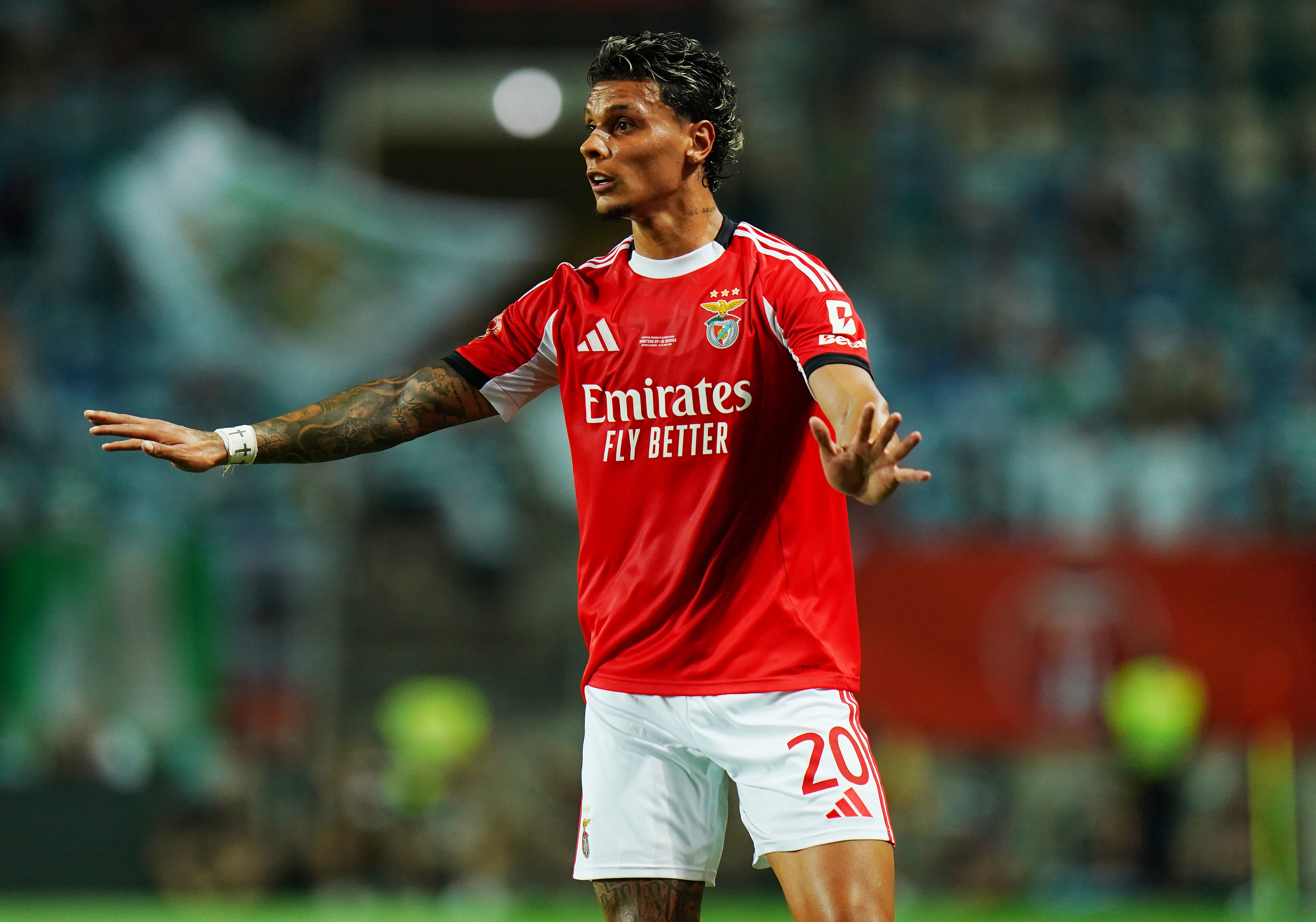 Richard Ríos, jugador de Benfica