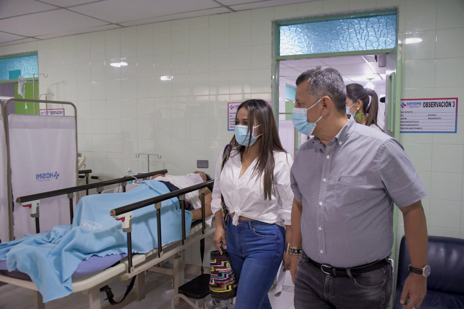 José Ricardo Orozco Valero, gobernador del Tolima, visitó las instalaciones del renovado hospital Federico Lleras Acosta, en Ibagué.