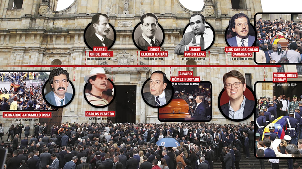 En este siglo Colombia no había vivido un asesinato como el de Miguel Uribe Turbay. La lista de políticos fallecidos por la violencia es larga.