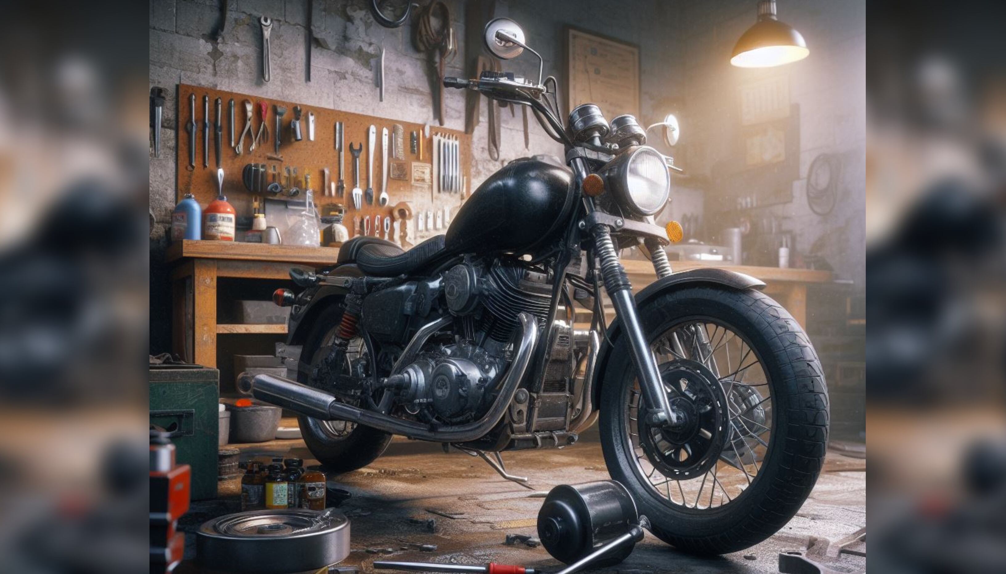 Es recomendable realizar un mantenimiento preventivo a la moto antes de un viaje largo.