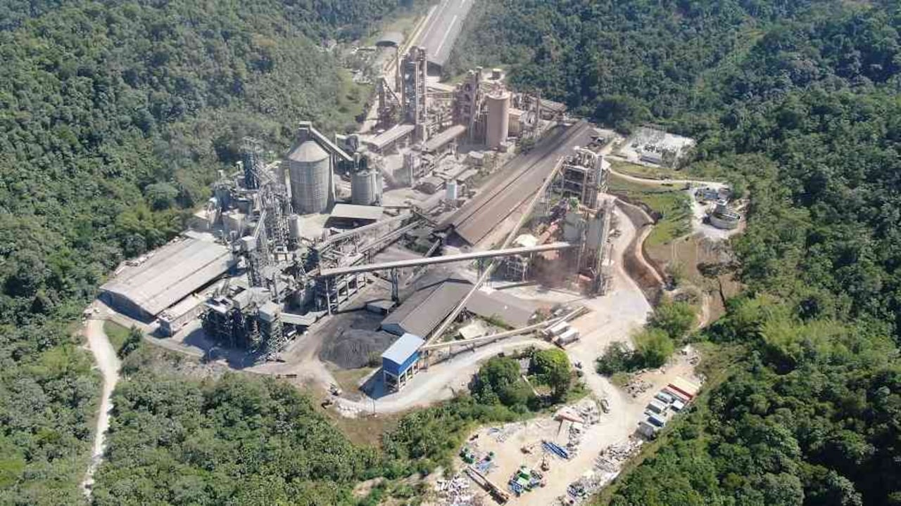 Panorámica de la planta de Argos en Sonsón, Antioquia