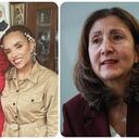 Piedad Córdoba, Natalia (su hija) e Ingrid Betancourt