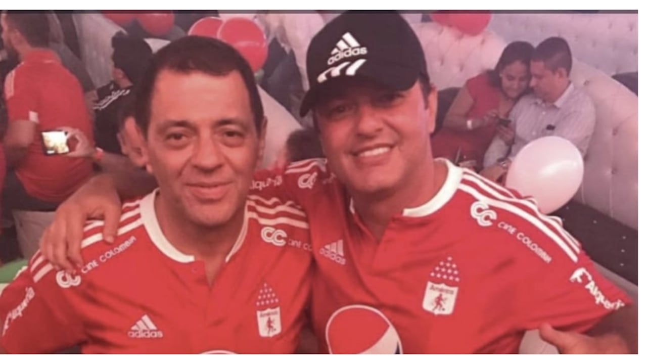 Tulio Gómez y su hermano Alexis.