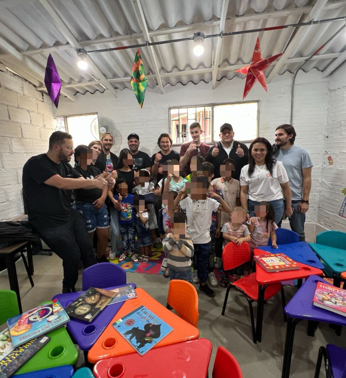 Estas dos aulas fueron posibles gracias al apoyo de donantes internacionales.