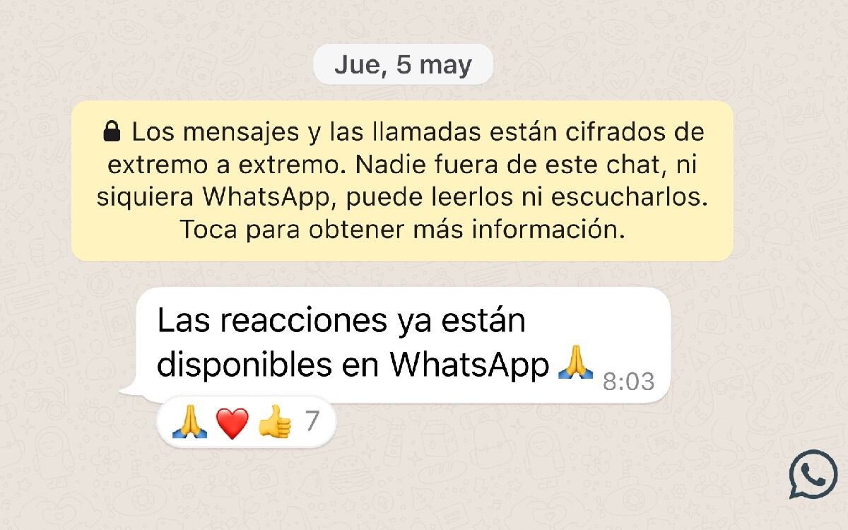 Imagen compartida por Whatsapp.