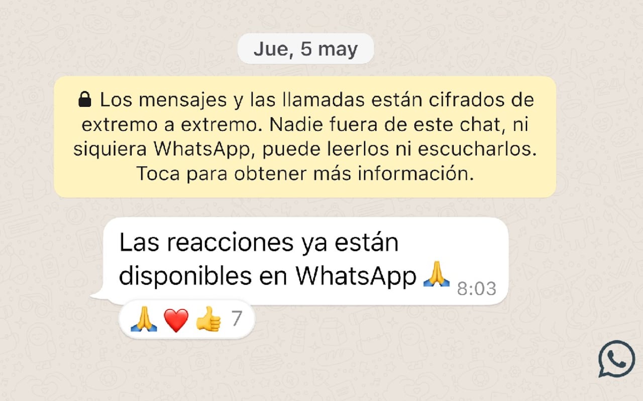 Imagen compartida por Whatsapp.