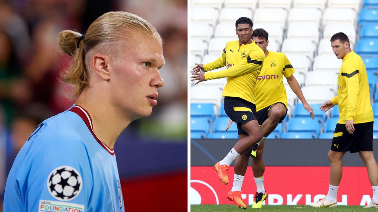 Erling Haaland se reencuentra con su exequipo, Borussia Dortmund.
