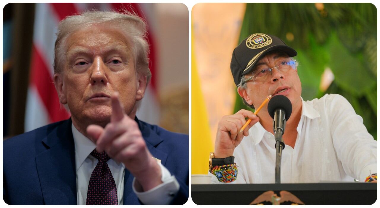 Disputas entre Donald Trump y Gustavo Petro crean tensión en el panorama económico