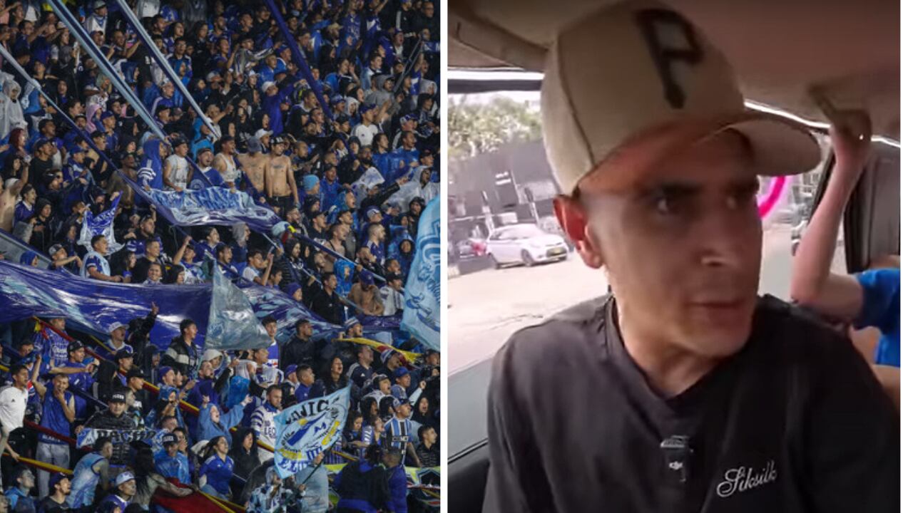 Cataño y un mensaje sobre la hinchada de Millonarios.