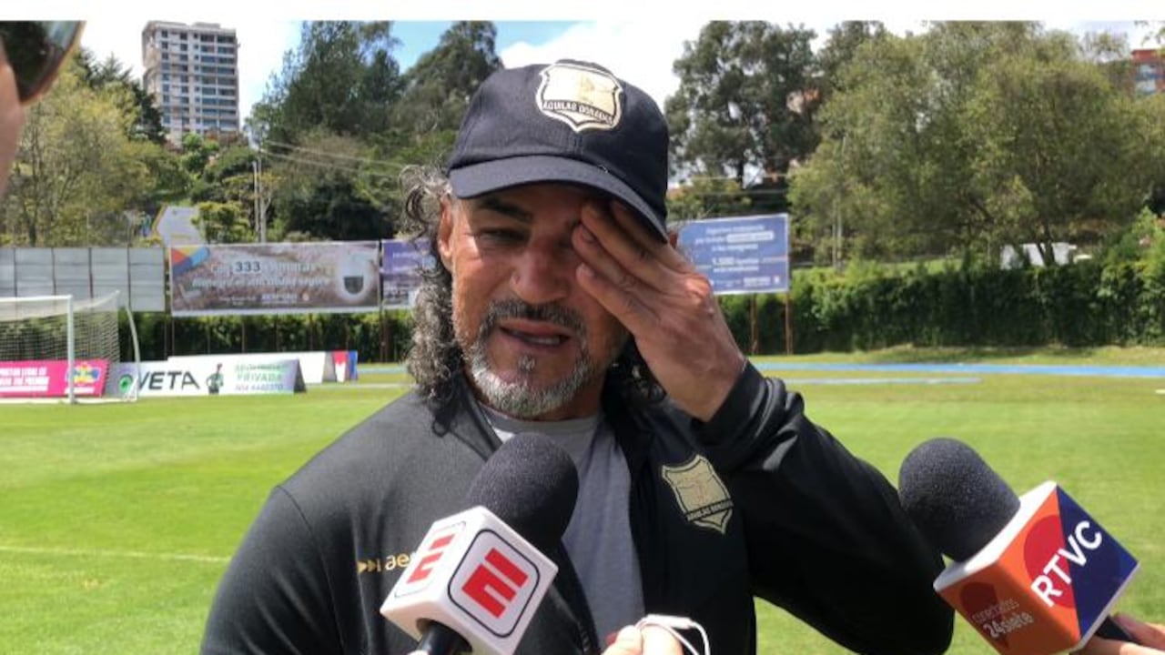 El actual técnico de Águilas Doradas de Rionegro no ocultó la inmensa tristeza que siente al tener a su amigo y quien fue commpañero de habitación en la Selección Colombia en cuidados intensivos
