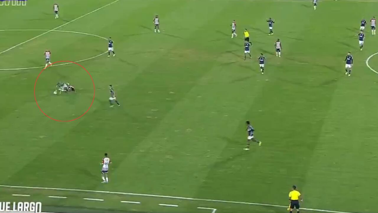 Video de la polémica jugada en el Millonarios vs. Junior