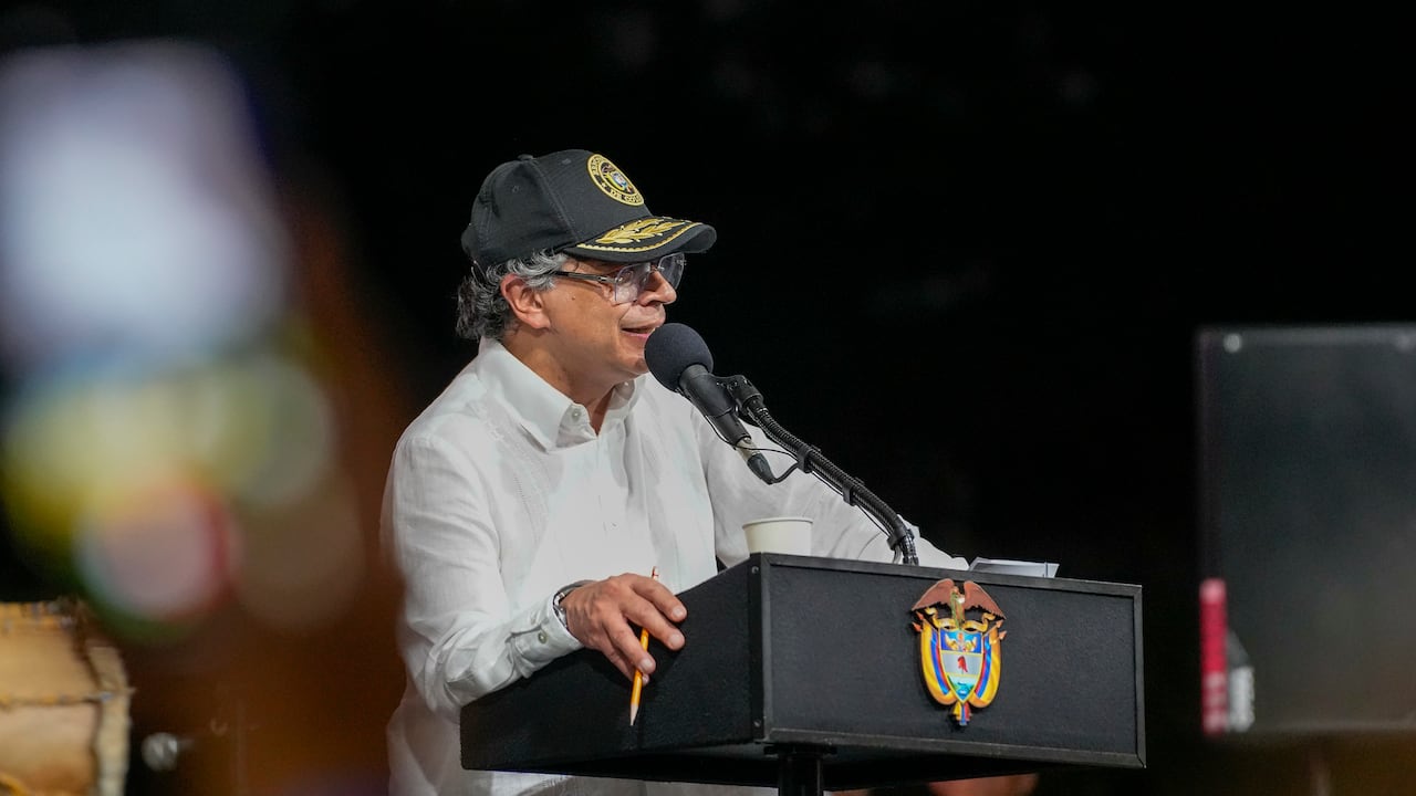 El presidente Gustavo Petro participó en la conmemoración de los 97 años de la Masacre de las Bananeras.