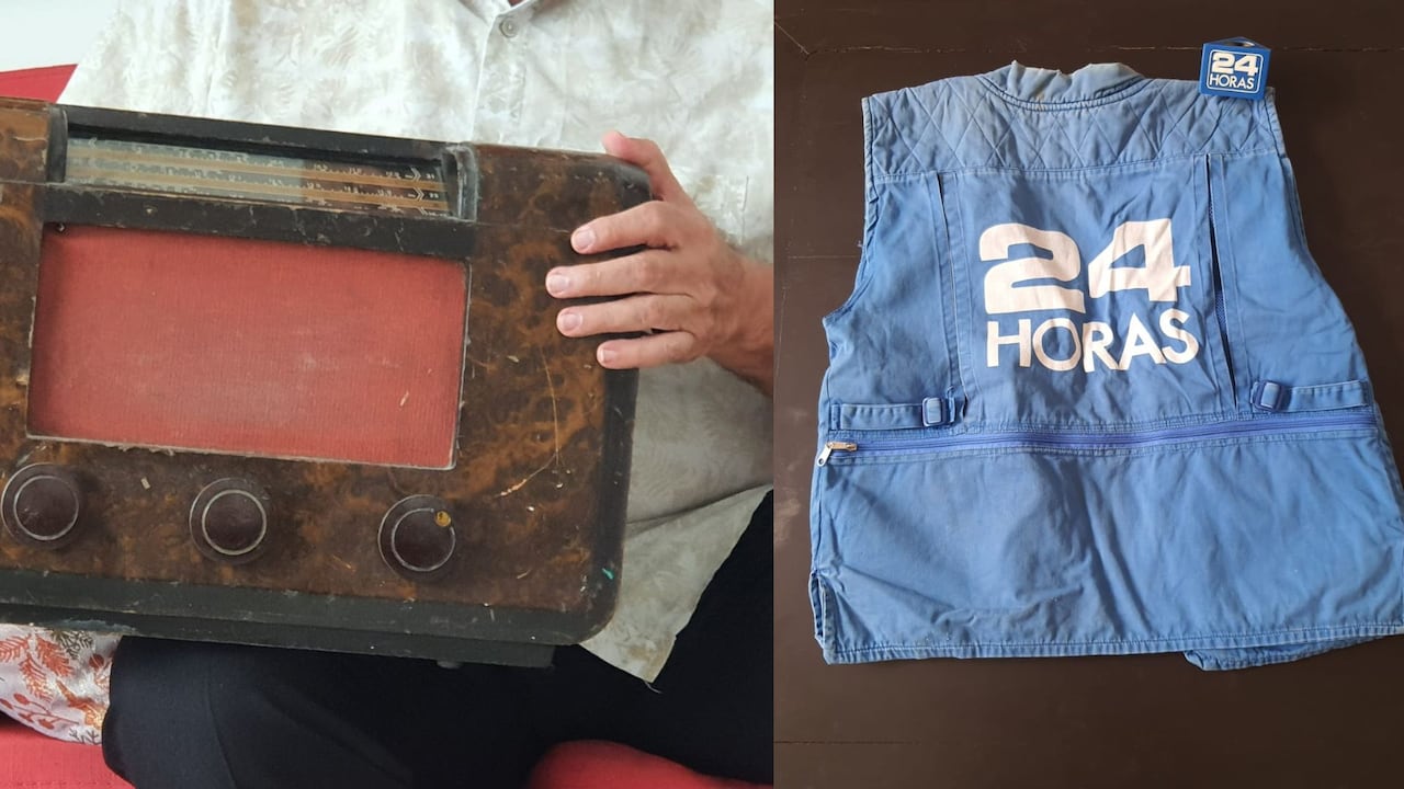 "Entonces hoy 40 años después, pues lo muestro como un símbolo de la tragedia de Armero", dijo el reportero.