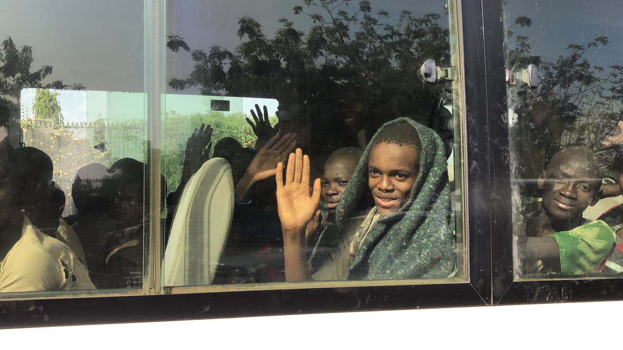Niños liberados Nigeria 18 de diciembre 2020