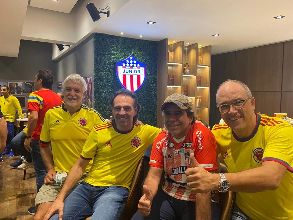 Enrique Peñalosa, Federico Gutiérrez, Alejandro Char y Juan Carlos Echeverry.