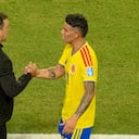 Néstor Lorenzo y James Rodríguez, principales referentes de la Selección Colombia