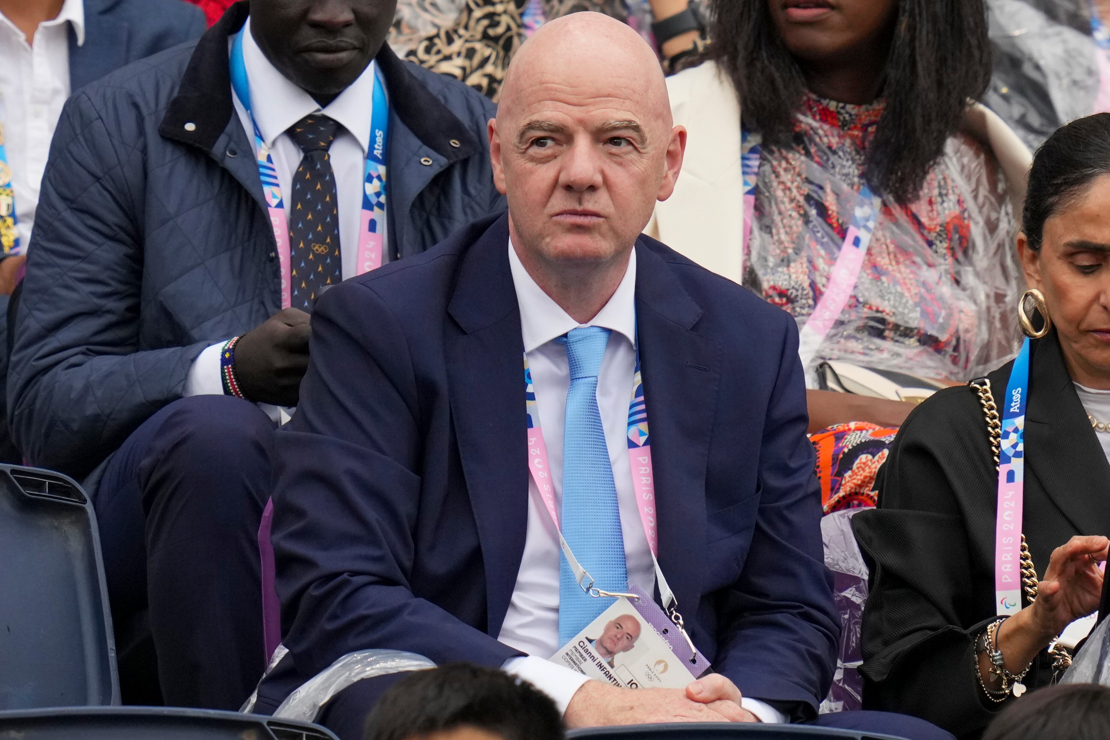 Gianni Infantino, presidente de la FIFA.