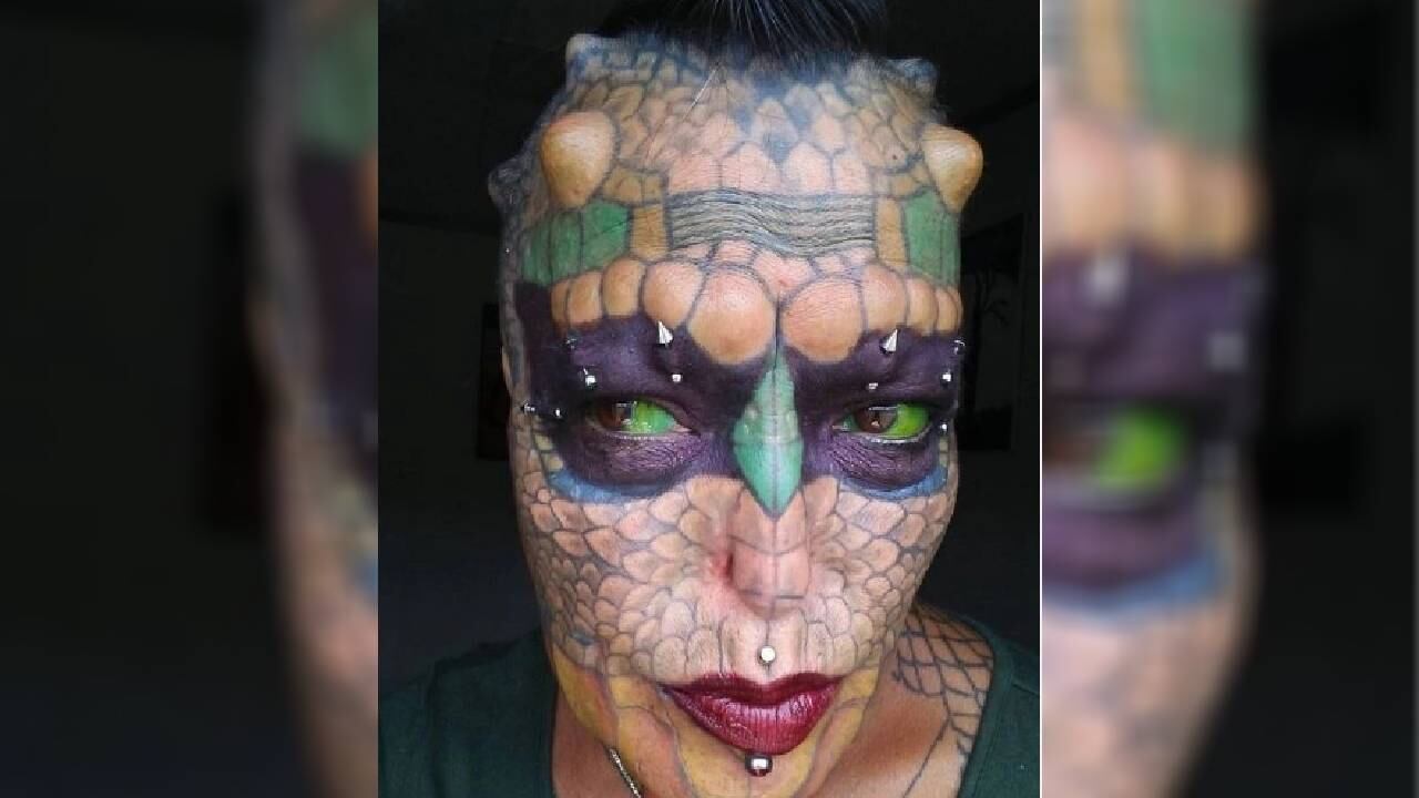 Tiamat Legión Medusa ha gastado más de 80.000 dólares en sus transformaciones.