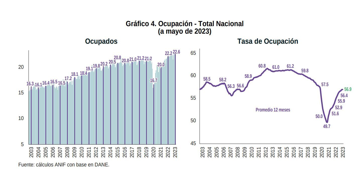 Reporte desempleo Anif (junio)