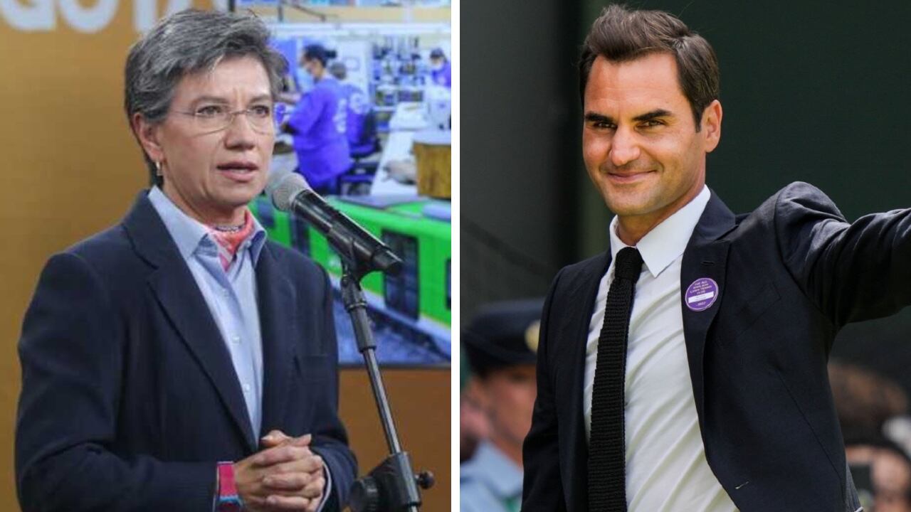 Le salió caro a la alcaldesa Claudia López el mensaje a Federer; "la ciudad cayéndose y ella jugando" reclaman los ciudadanos