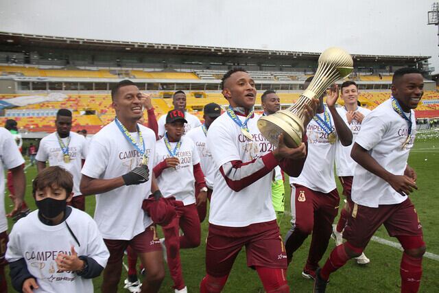 Liga BetPlay 2021-l: la última vez que Deportes Tolima fue campeón, venciendo a Millonarios en Bogotá.