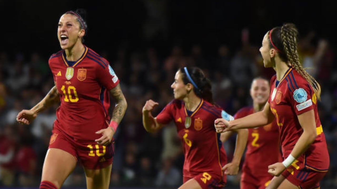 Jenni Hermoso en su vuelta a la Selección de España
