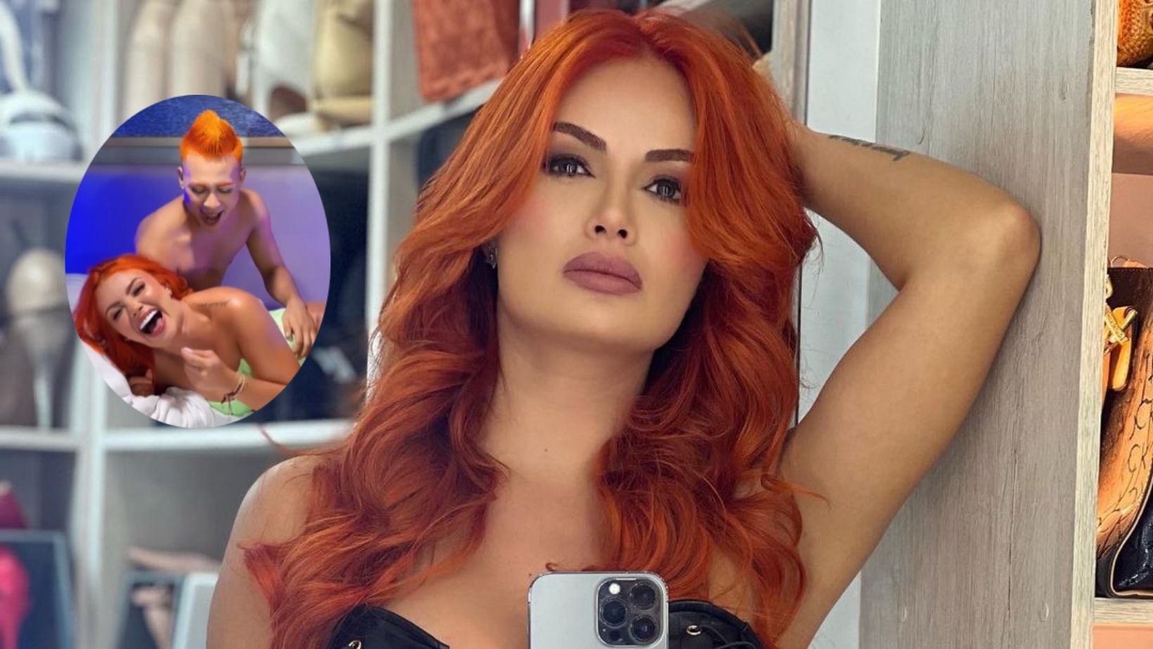 El video 'juguetón' de Sara Uribe junto a un hombre que desató una ola de comentarios en redes