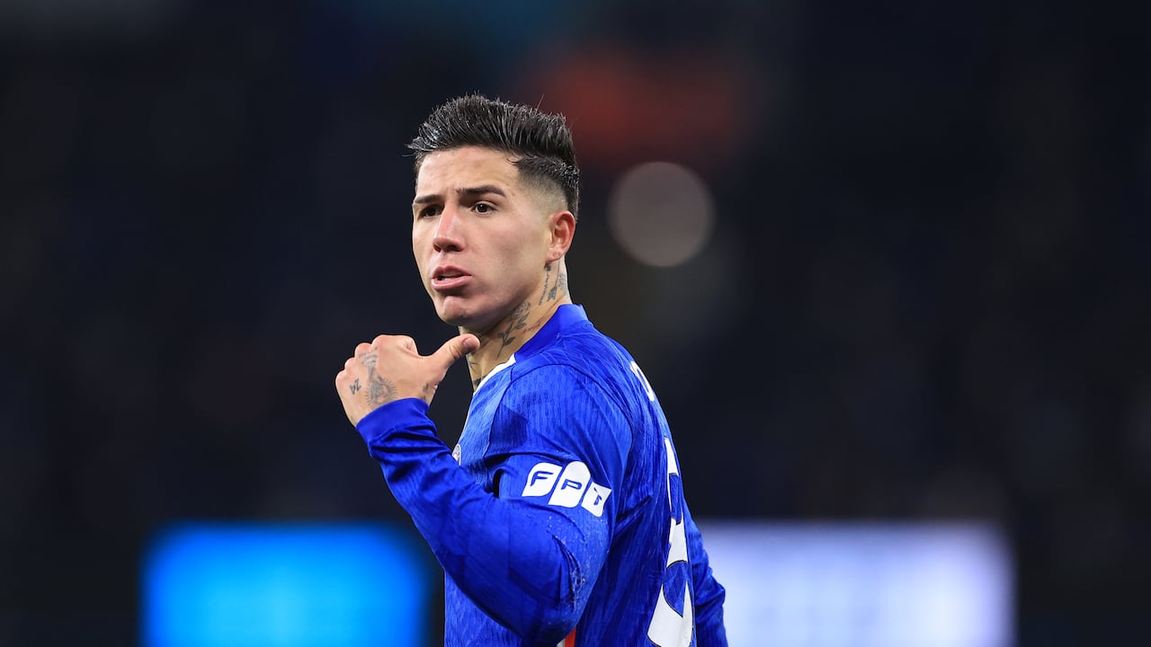 Enzo Fernández, volante argentino del Chelsea FC