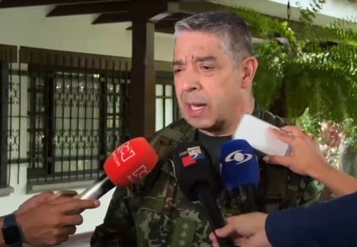 General Hugo López Barreto, comandante de las Fuerzas Militares