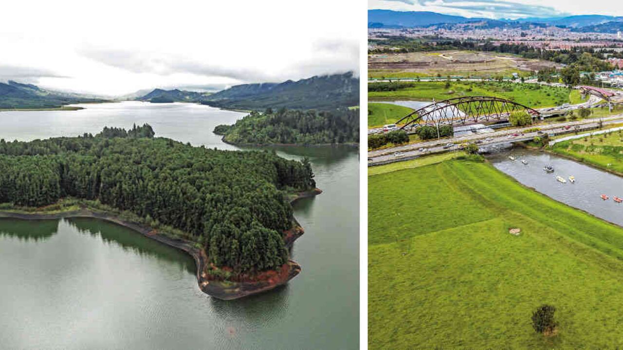 A pesar de su contaminación, la cuenca del río Bogotá concentra 32 por ciento de la producción agrícola e industrial del país. Sus ocho embalses le suministran agua y energía a los bogotanos.