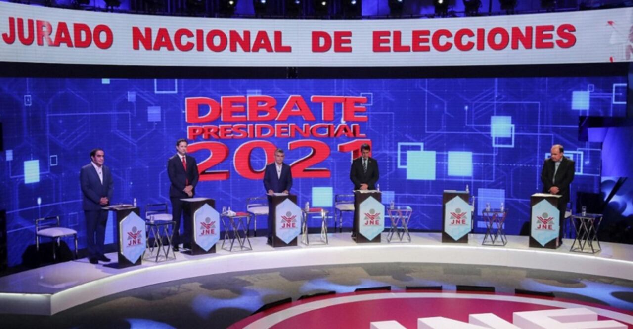 Debate presidencial realizado la semana pasada.
