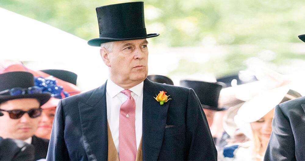 Príncipe Andrés, duque de York.