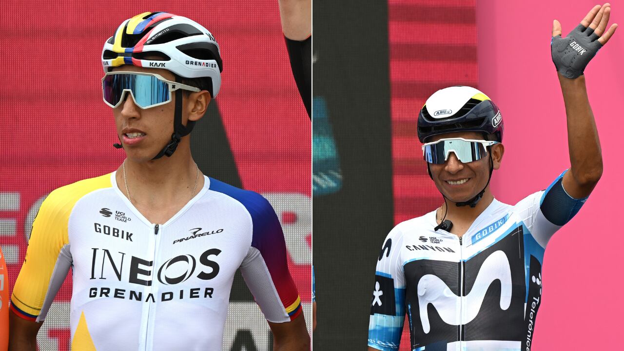Egan Bernal y Nairo Quintana, los mejores colombianos tras la etapa 6 del Giro de Italia 2025