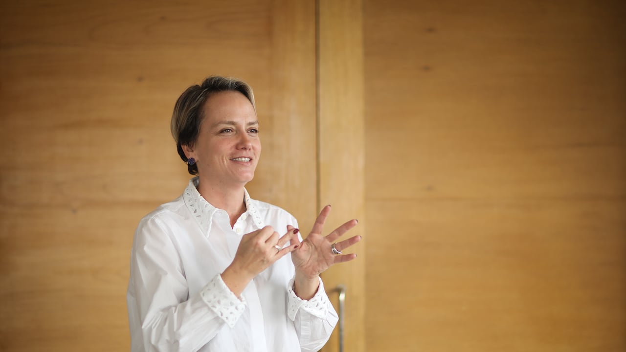 Isabel Segovia Ospina, secretaria de Educación del Distrito. 01 de Febrero 2024
Foto: ESTEBAN VEGA LA-ROTTA
REVISTA SEMANA.