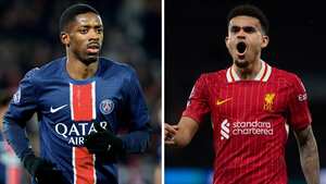 PSG vs. Liverpool por los octavos de final de la Champions League.