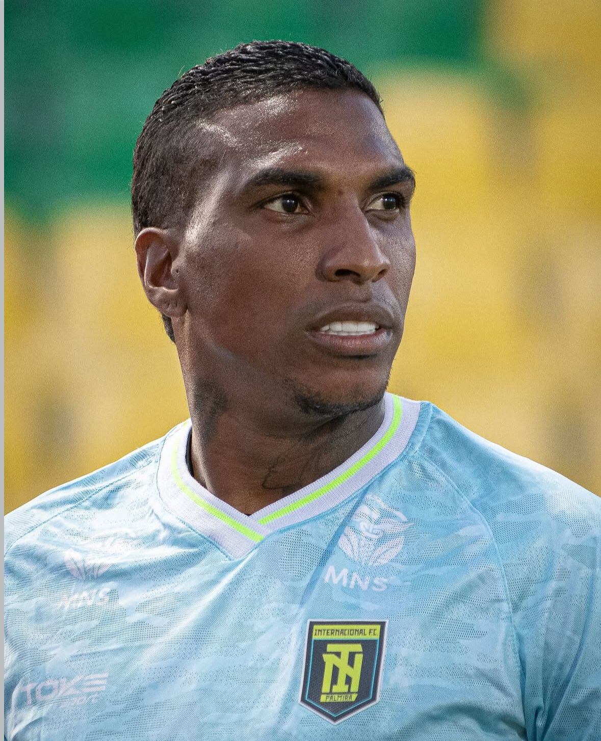 Johan Arango, en la actualidad, con los colores del Internacional Palmira.