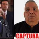 Presidente Abelardo De La Espriella y alias Nando.