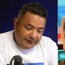 De izquierda a derecha: Ferney Penagos, sus dos hijas y su expareja, todas tres asesinadas.