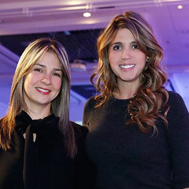 Vicky Dávila y María López Castaño.