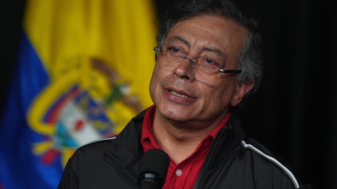 El presidente, Gustavo Petro, el 28 de noviembre de 2025, en Bogotá