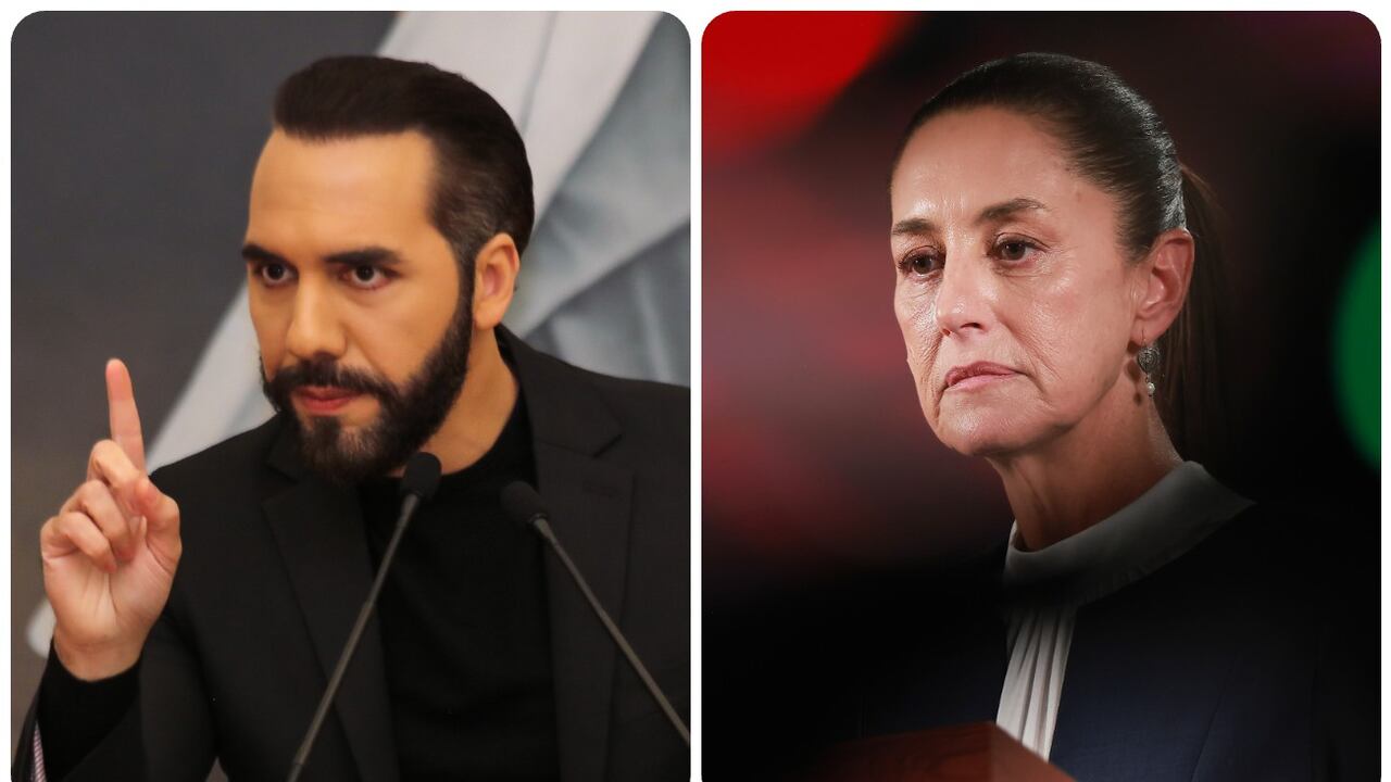 Nayib Bukele y Claudia Sheinbaum