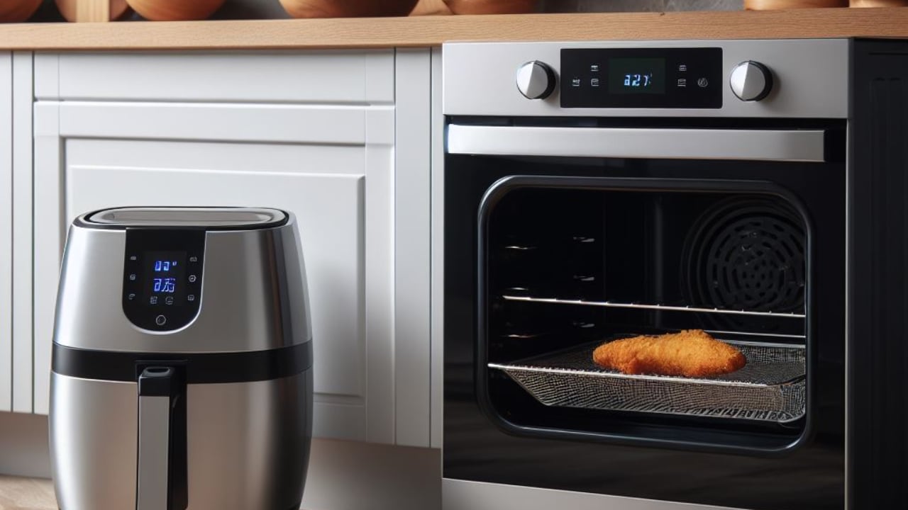 Freidora de aire vs. horno; ¿cuál consume más energía?