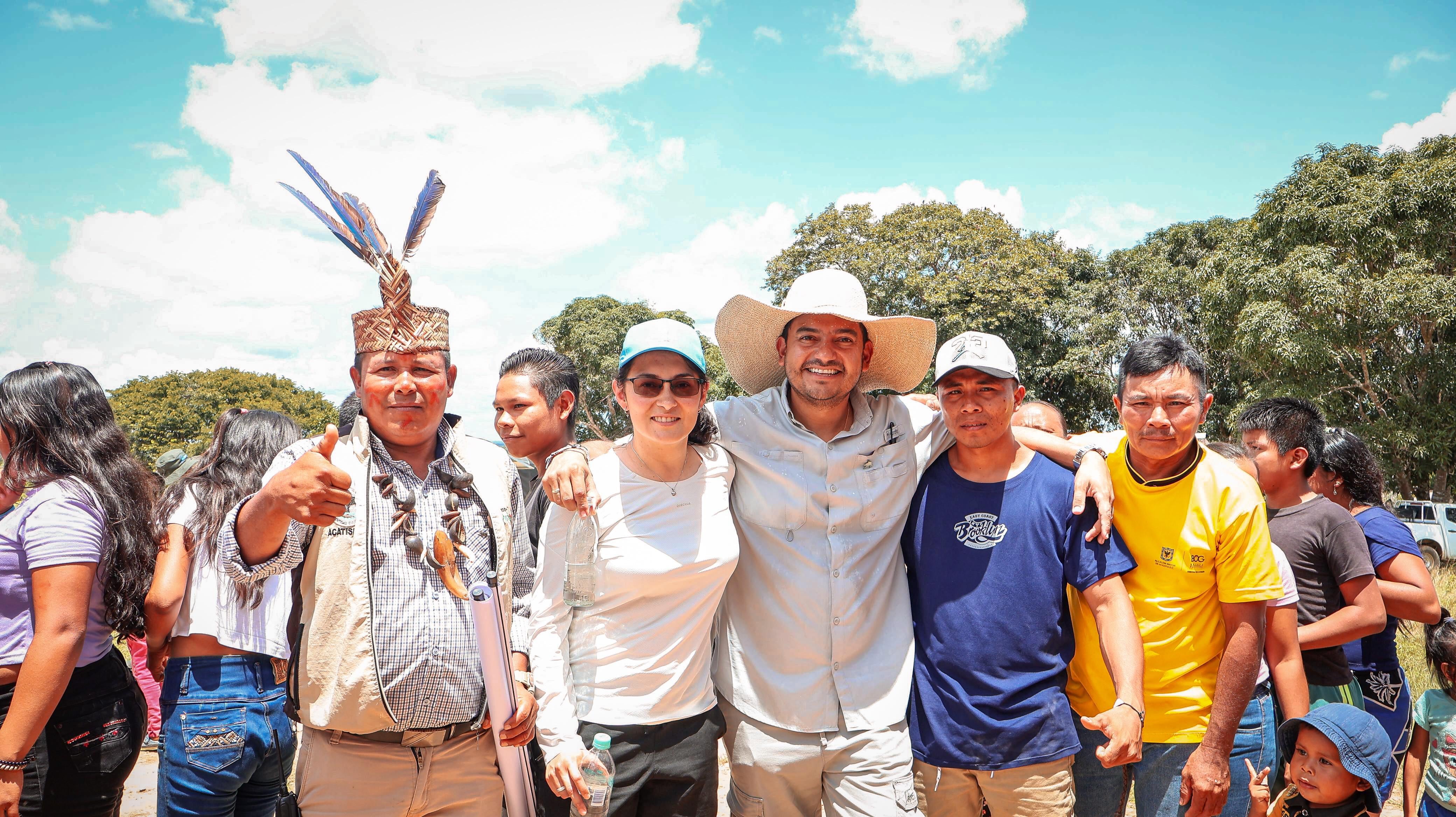 El evento en el Vichada lo lideró el Ministerio de Vivienda.