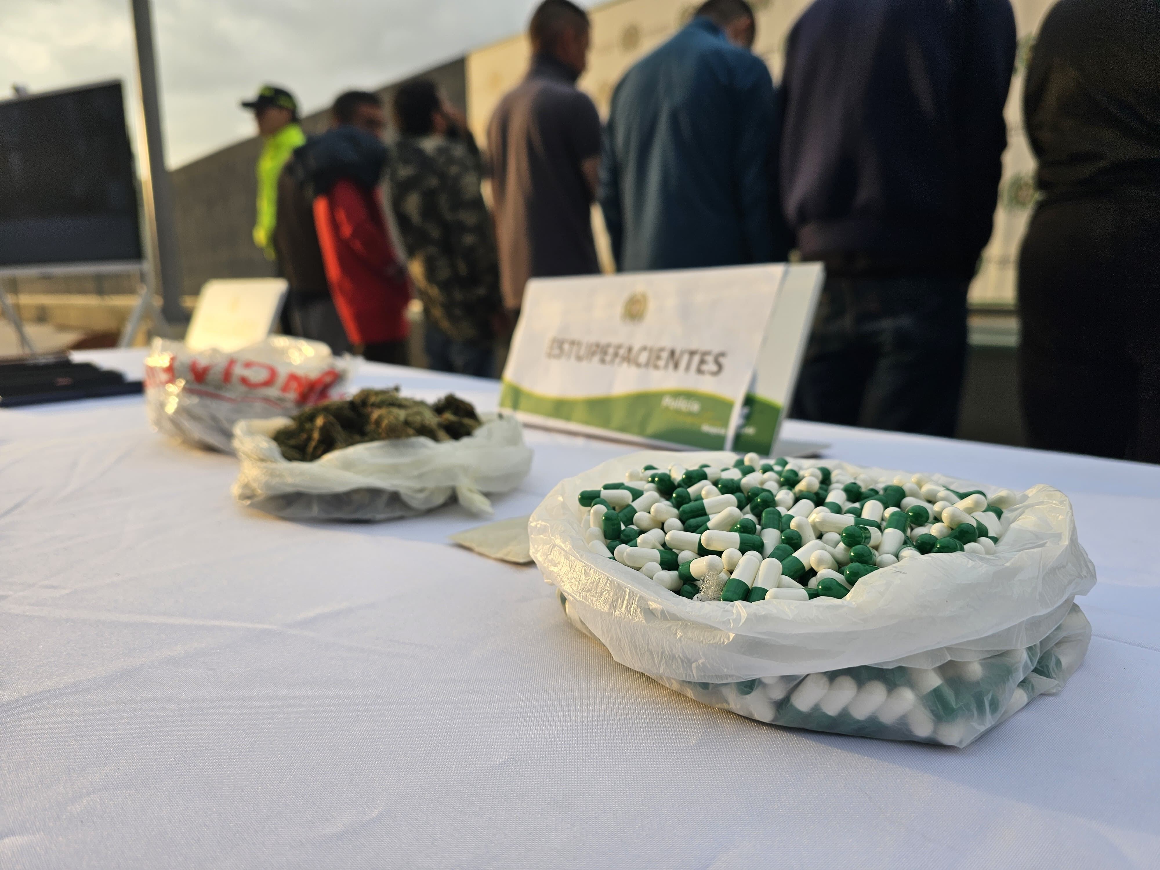 Los Santas comercializaban diferentes tipos de estupefacientes en varias localidades al sur de Bogotá